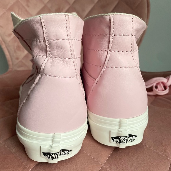 New Vans Sk8- Hi Pink White Sole Men’s Size 6.5 Women’s Size 8 NWT New with Tag - Picture 16 of 16